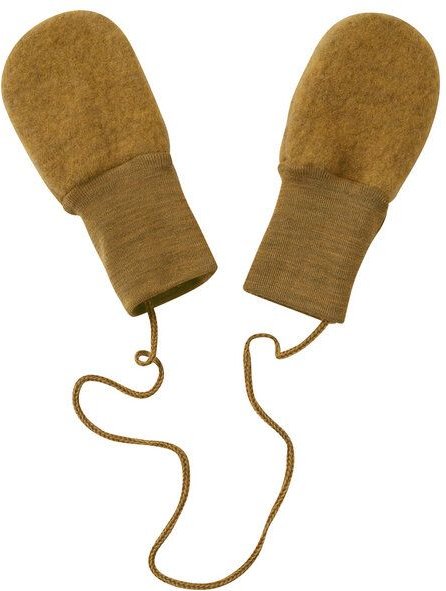 Engel natur Baby Fleece-Fäustel ohne Daumen Schurwolle kbT