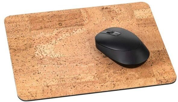 Kork-Deko Mousepad aus Kork | Maus-Unterlage für den Schreibtisch