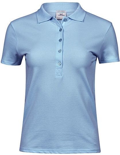 TeeJays Damen Stretch Polo Shirt Kurzarm Bio - Baumwolle in 20 verschiedenen Farben