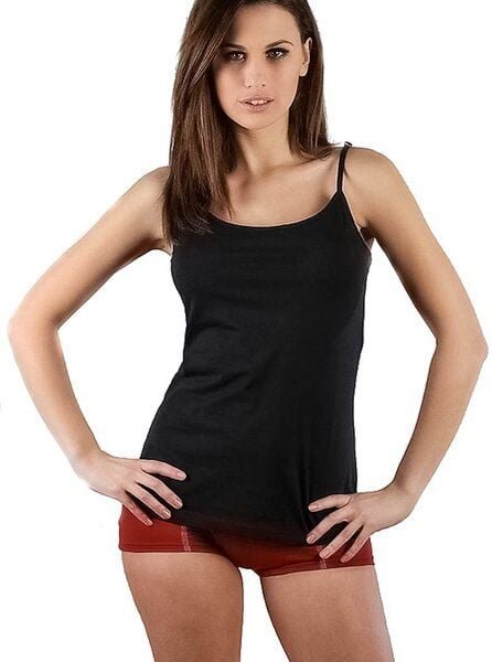 Leela Cotton Damen Spaghetti Top 7 Farben Bio-Baumwolle Unterhemd Spaghettiträger