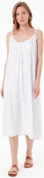 ORGANICATION Kleid aus Bio-Baumwolle im Jacquardgewebe