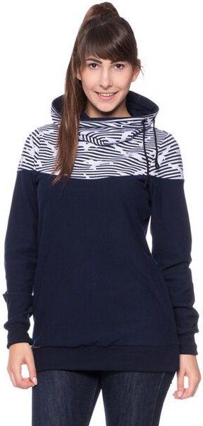 Milchshake ALAN BIO Umstands- und Stillpullover aus softer Bio Baumwolle