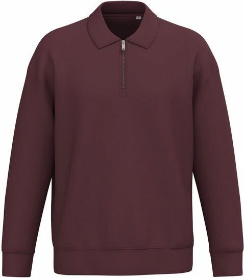 Greenspired Nachhaltiges Unisex-Sweatshirt mit Polokragen & Zipper 300 g/m² XS - XXL