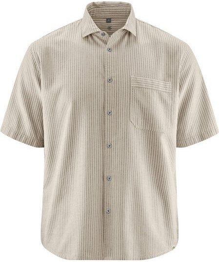 HempAge Kurzarmhemd Herren Hanf/Biobaumwolle