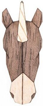 BeWooden Holzbrosche Einhorn – handgemachter, nachhaltiger Anstecker