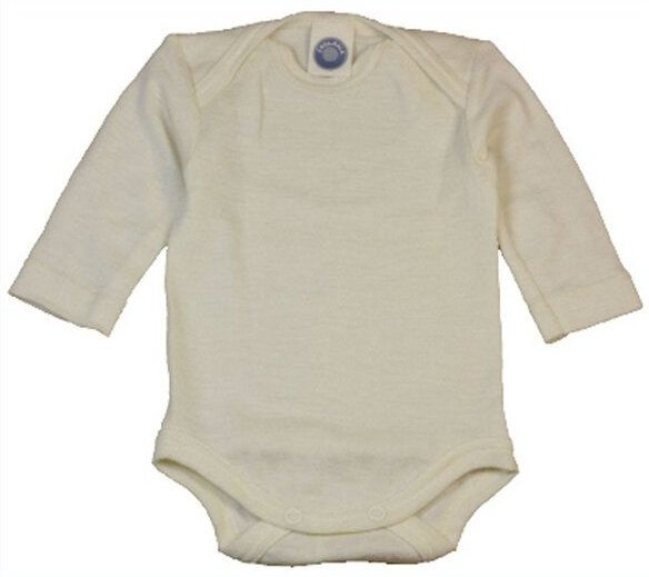 Cosilana Baby-Body Langarm Wolle Seide