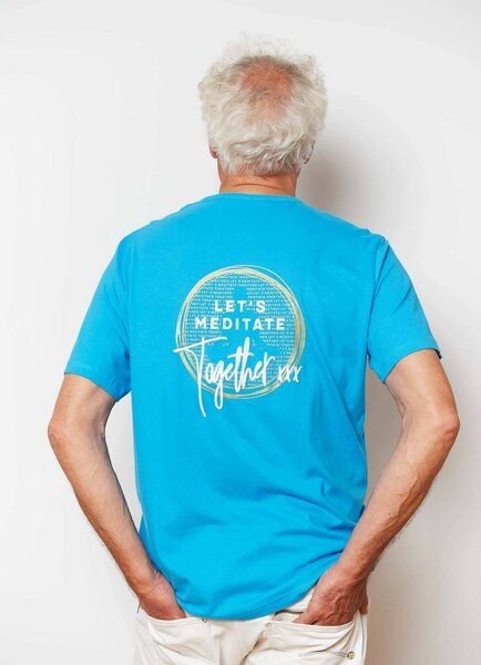 SPARKLES OF LIGHT Yoga Shirt | LET'S MEDITATE TOGETHER