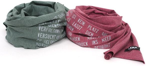 Lena Schokolade Schal "Aufklärer" meliert versch. Farben