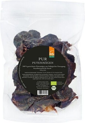 defu Bio Hundesnack PUR Putenmägen getrocknet
