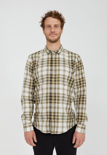 ARMEDANGELS LINAAS - Herren Hemd aus Bio-Baumwolle-Leinen Mix