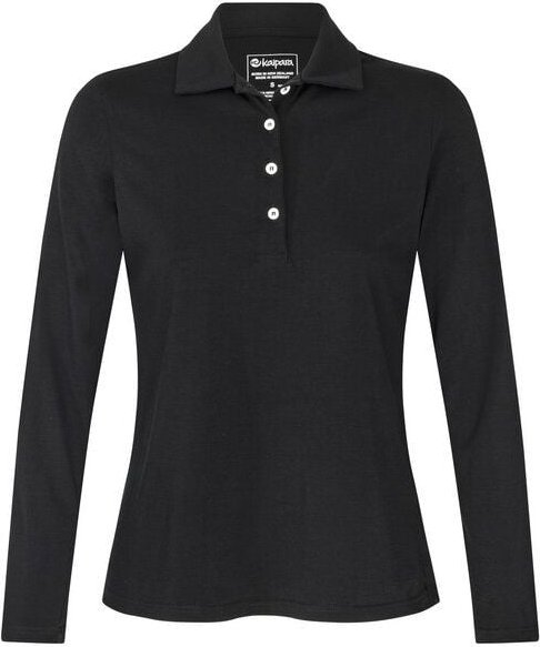 Kaipara - Merino Sportswear URBAN Merino Poloshirt Damen Langarm Regular 200