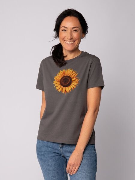 watapparel T-Shirt Frauen Sonnenblume