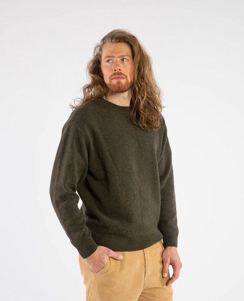 Matona Strickpullover für Männer aus Bio-Baumwolle und Lammwolle / Classic Sweater