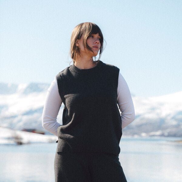 Kopyto PUMA - Pullunder Damen Weste aus Wolle 100% Merinowolle RWS