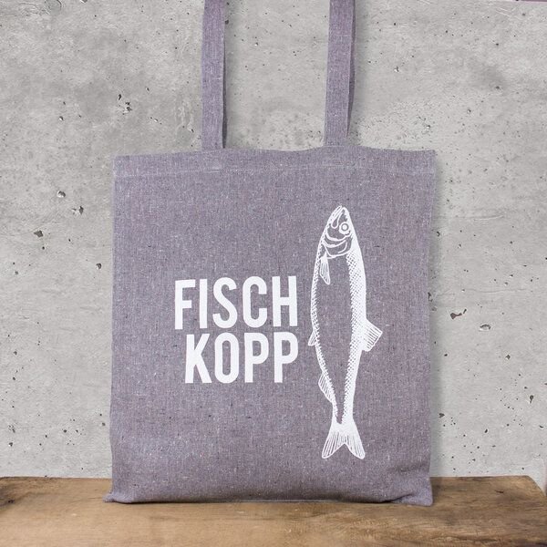 Bow & Hummingbird Baumwoll-Beutel Fischkopp