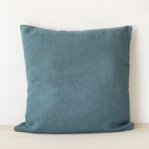 nordery Kissenhülle - 100% europäisches Leinen - Stonewashed