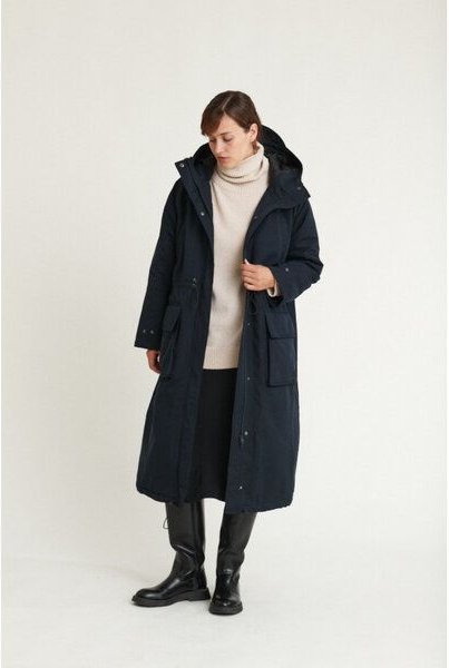 Basic Apparel Wintermantel Ajlin Parka aus recyceltem Polyester