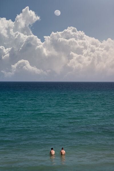 Photocircle Poster / Leinwandbild - Meeting of Two