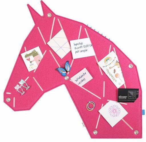 Pferde-Pinnwand zum Stecken & Pinnen für Kinderzimmer von RÅVARE (PON)