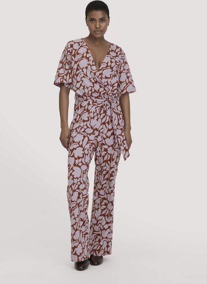 hessnatur Print Jersey Overall Regular aus reiner Bio-Baumwolle