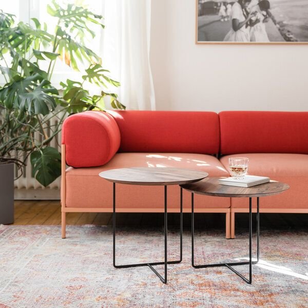 weld & co Beistelltisch Nussbaum 01