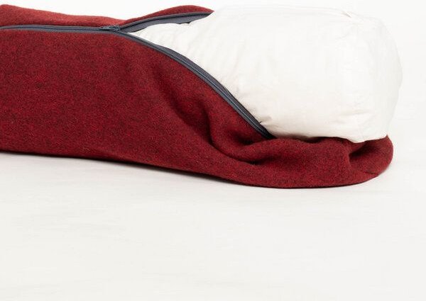 nahtur-design Nackenrolle aus Flauschloden mit Naturfüllung