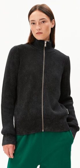 ARMEDANGELS REBECCAA GMT DYE - Damen Strickjacke aus Bio-Baumwolle