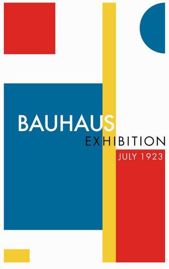 Photocircle Poster / Leinwandbild - Bauhaus Exhibition (1923)