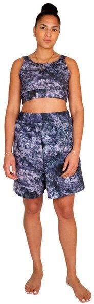 ÆVRIL Unisex Weite Shorts // Tobiume Print // Bio-Baumwolle