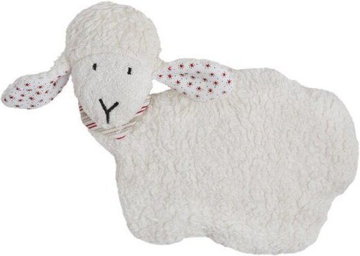 Efie Dinkelkorn-Wärmekissen Schäfchen, Ohren mit Streublümchen (KbA)