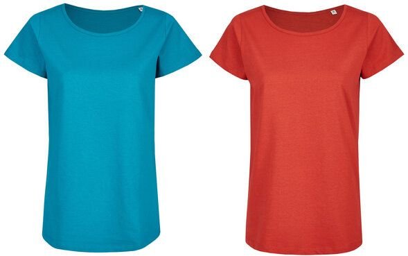 Brandless Basic Bio T-Shirt (ladies) Doublepack GOTS