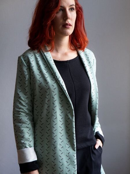 Ecostories Cardigan Punkt aus 100% Biobaumwolle