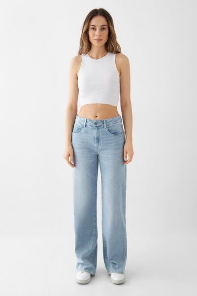 Damen Jeans DEW High Waist Flared DAWN Bio-Baumwolle