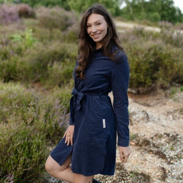 NORDLICHT Cord Kleid Enna aus 100% Bio-Baumwolle