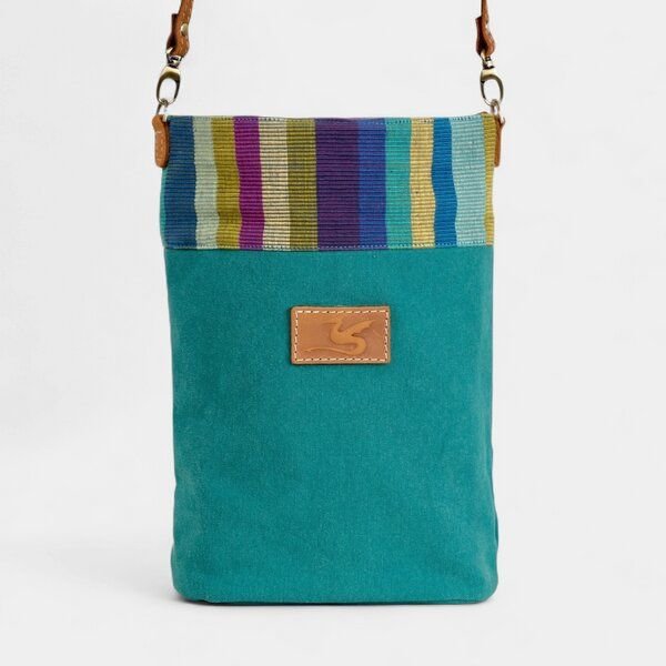 Dragolina Umhängetasche Willow mit Webstoff der Pwo Karen