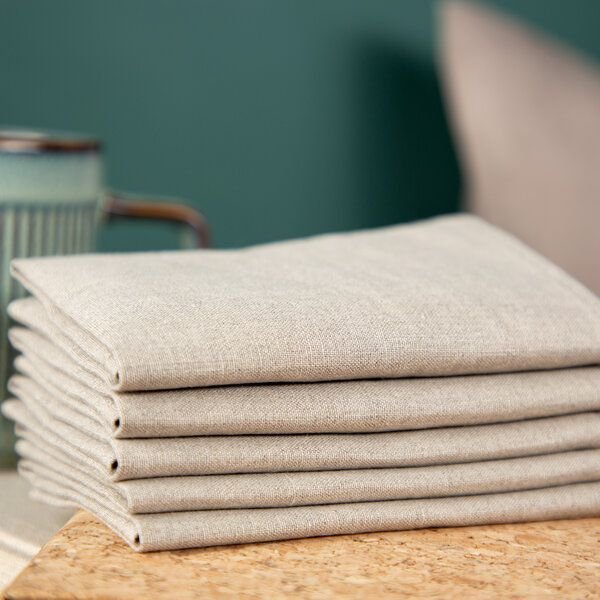 nahtur-design Stofftaschentücher aus Bioleinen 25x25 cm