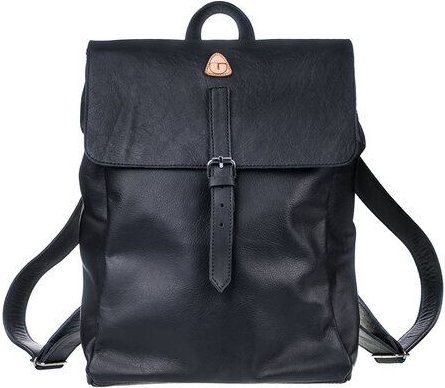 Ritagli di G Damen Leder Laptop Rucksack ALEXA für Studium oder Arbeit - 100% Made in Italy