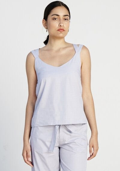 Thumbnail - Studio Hertzberg Sommertop Ma-lii mit V-Ausschnitt