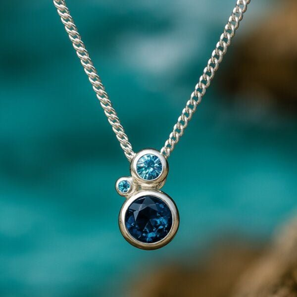 Spirit of Island Damen Kette mit Anhänger | Blue Lagoon