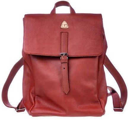 Ritagli di G Damen Leder Laptop Rucksack ALEXA für Studium oder Arbeit - 100% Made in Italy