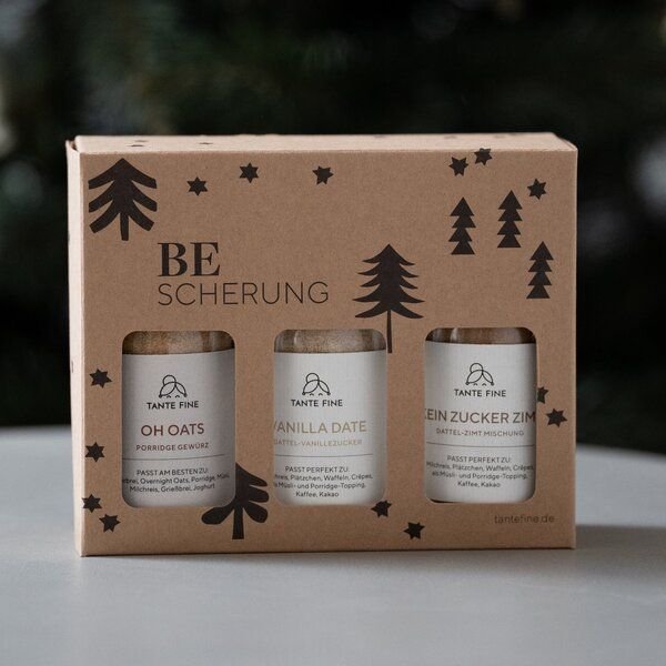 Tante Fine Gewürzset Fines SÜSSE WEIHNACHTEN * Gewürzmischungen für Desserts * zum Backen