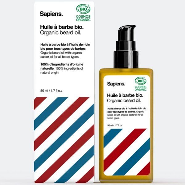 Sapiens Bio-Bartöl 50ml - Fresh X Woody