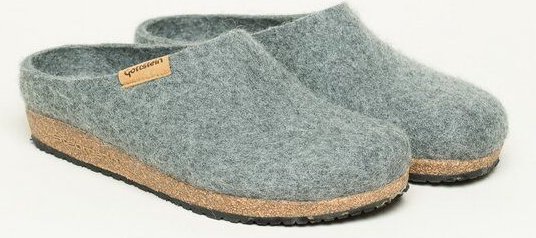 Stegmann Filzpantoffel 208 aus 100% hochwertiger Merino-Wolle - Hausschuhe für Damen & Herren - Pantoffeln mit Komfort-K...