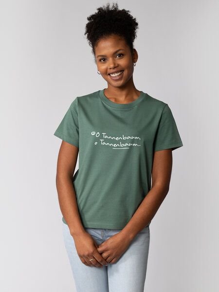 watapparel T-Shirt Frauen O Tannenbaum
