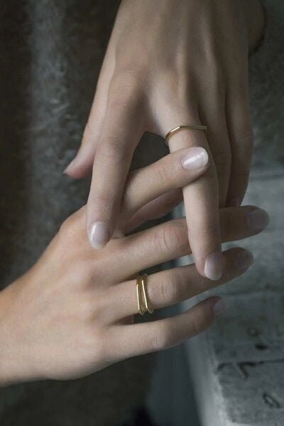 Jyoti - Fair Works Ring Ranchi Messing/ Silber