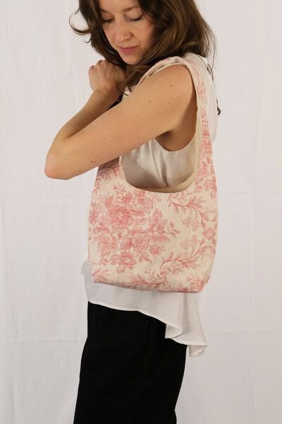 NOE Handtasche 'Flora' rot