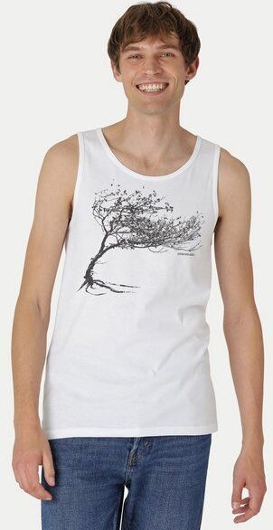 Peaces.bio - handbedruckte Biomode Bio Tank Top Windy Tree Herren