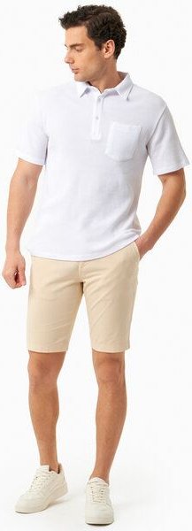 ORGANICATION Slim-Fit Chino-Shorts aus Bio-Baumwolle