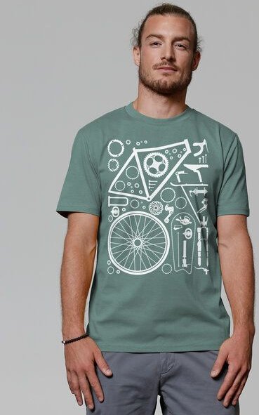 watapparel T-Shirt Unisex Fahrradteile