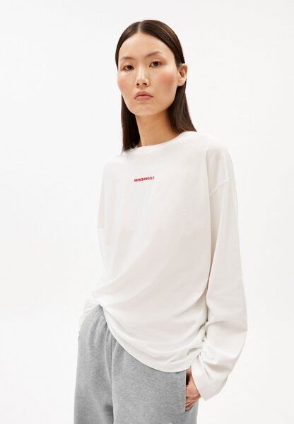 ARMEDANGELS FIETAA SMILE Damen Longsleeve aus Bio-Baumwolle